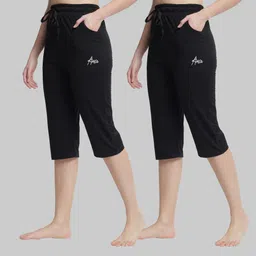 trendy world Women Multicolor Capri-picture-16