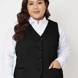 brinns Solid Women Waistcoat-picture-28