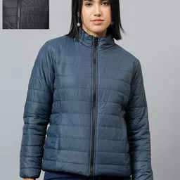 Cantabil Women Reversible Padded Jacket-picture-22
