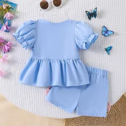 LULU & SKY Girls Embellished Top with Shorts image 2