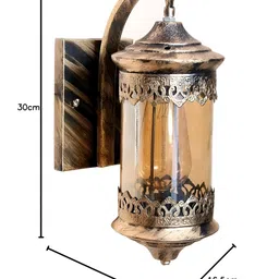 KINIS Gold-Toned Quirky Abstract Shaped Wall Lamp image 5