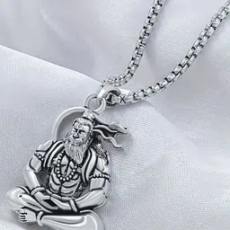 Saizen Silver-Plated Contemporary Pendants with Chains image 3