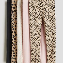 H&M 5-Pack Cotton Leggings-picture-34