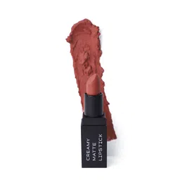 TS COSMETICS Creamy Matte One Swipe Lipstick with Jojoba Oil - Caramel 27-image-4