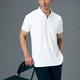 Technosport Men Polo Collar Anti Static Slim Fit T-shirt-picture-35