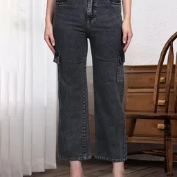 DressBerry Women Comfort Straight Fit High-Rise Light Fade Acid Wash Stretchable Jeans-picture-25