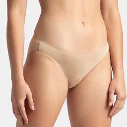 Jockey Women Solid Medium Coverage Low-Rise Modal Basic Briefs image 5