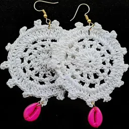 My Little Princess Crochet Drop Earrings-picture-34