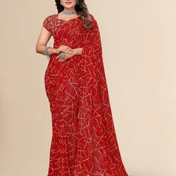 Moda Rapido Poly Georgette Saree-picture-15