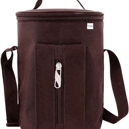 homestic by kuber industries Canvas waterproof Adjustable Strap Lunch Bag with One Small Zip Pocket Waterproof Lunch Bag-picture-4