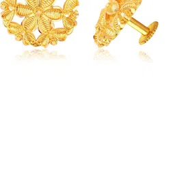VIVASTRI Women Gold-Plated Alloy Earrings image 1