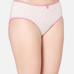 Lady Lyka Pack Of 3 Printed Cotton Mid-Rise Hipster Briefs A-PLEASORE-2A image 5