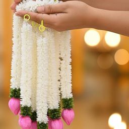 Go Hooked Pack Of 10 Artificial Flowers Hanging Garlands-picture-0