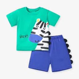 StyleCast Boys Printed T-shirt with Shorts-picture-18