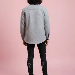 Mast & Harbour Men Spread Collar Solid Tailored Jacket image 5