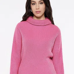 RAREISM Women Cable Knit Pullover-image-5