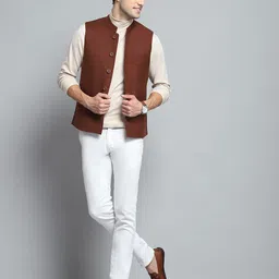 monte carlo Solid Men Waistcoat image 5