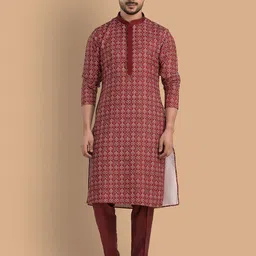 TRENDS OF ETHNIC Men Printed Kurta-picture-14
