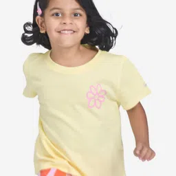 DECATHLON By Decathlon Girls Printed Applique T-shirt-picture-12