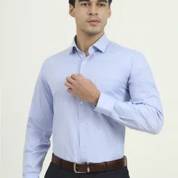Greenfibre Cutaway Collar Slim Fit Formal Cotton Shirt-image-5
