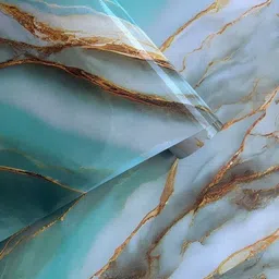 SEKHMET Green & Brown Abstract Printed Wall Stickers-picture-29