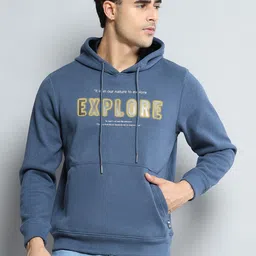 Cloak & Decker Men Printed Hooded Sweatshirt-picture-37