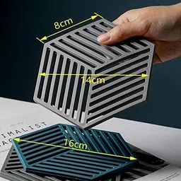 tp incorp Hexagon Heat Resistant Dish Mats, Place-mats, and Drink Coasters,HOT MAT MATTE Trivet image 3