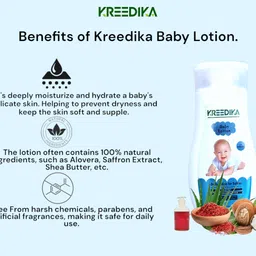 kreedika Baby Lotion 200ml image 4