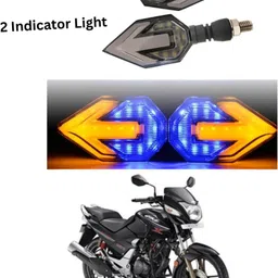 drivexpert Front, Rear LED Indicator Light for Honda Universal For Bike-picture-10