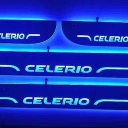 ar accessories Car Sill Plate Light For Celerio , Car Foot Step Light For Celerio Car Fancy Lights image 1