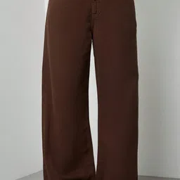 blessica Women Regular High Rise Brown Jeans-picture-22