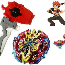 bestie toys Latest Design Power Tornado Combat bayblade with Handle & Power Launcher for Kids image 1