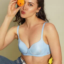 Vero Moda X Intimates Blue Bra Lightly Padded-picture-16