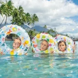 kindertales Ring Summer Fun Float Inflatable(IND*740228) For Kids Inflatable Swimming Safety Tube image 3