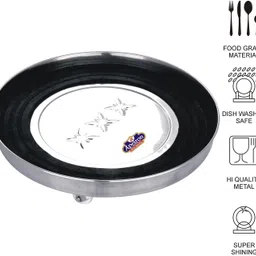 apeiron SS Gas Cylinder Trolley with Wheels with Rubber Protection Pack Of 2 Gas Cylinder Trolley image 3