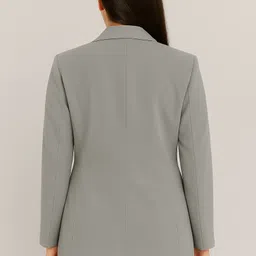 aaromcollection Women Solid Single Breasted Casual, Formal, Lounge Wear, Festive Blazer image 2