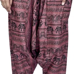 viku Printed Cotton Women Harem Pants-picture-15