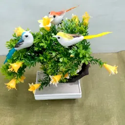 resilience Artificial Plant for Home Décor Bonsai Wild Artificial Plantwith Pot image 2