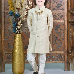 ahhaaaa Embroidered Sherwani Set image 3