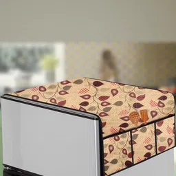 The Furnishing Tree Yellow Plastic Refrigerator Cover-picture-39