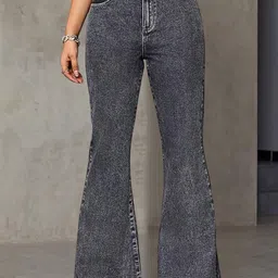 DressBerry Women Comfort Bootcut Mid-Rise Stretchable Jeans-picture-12