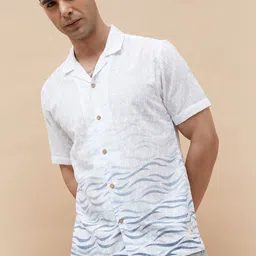 CODE by Lifestyle Men Opaque Printed Casual Shirt-picture-22
