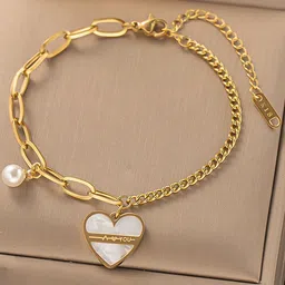 Jewels Galaxy Gold-Plated Link Bracelet-picture-29