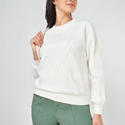 Honey by Pantaloons Women Self Design Pullover Sweatshirt-picture-7