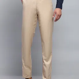 Monte Carlo Men Regular Fit Formal Trousers image 1