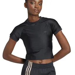 ADIDAS Originals Women Printed Slim Fit T-shirt-image-16