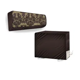 The Furnishing Tree Split AC Cover Set of Indoor and Outdoor Units Used for 1.5 Ton Bluestar VLTU F-picture-31