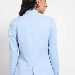 Annabelle by Pantaloons Notched Lapel Single Breasted Formal Blazer image 3