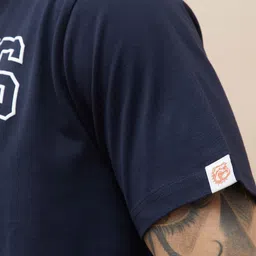 Fame Forever by Lifestyle Men Typography Printed Applique T-shirt image 3