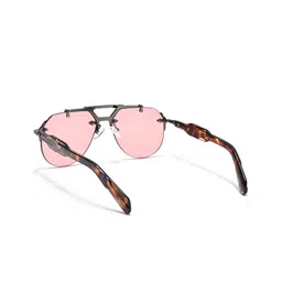 Voyage Voyage Aviator UV Protected Sunglasses for Men & Women 98246MG5887 image 2